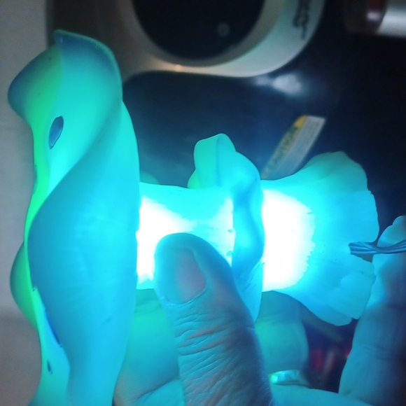 70s color changing mushroom lamp . - Picture 2 of 4